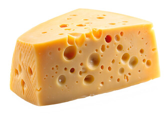 piece of cheese isolated on white background. Png transparent