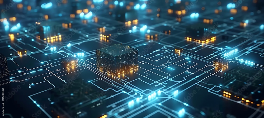 Poster blockchain in iot, cryptocurrency, and internet security: a visual representation of secure and dece
