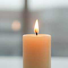 burning candle