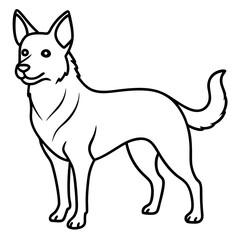 illustration of a dog