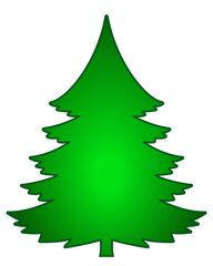 Christmass tree illustration