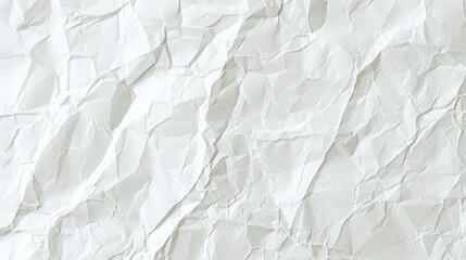 Obraz premium Soft white paper texture with gentle wrinkles and folds, creating a natural and minimalist background for modern design.
