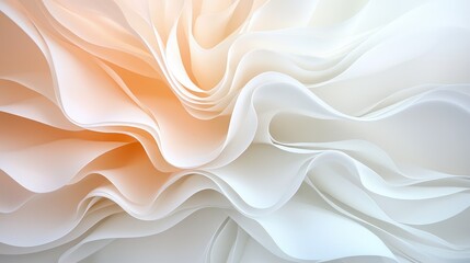 Obraz premium Abstract wavy paper texture background.