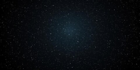 Obraz premium Vast, inky black canvas scattered with countless shimmering stars, glittering, heavens, celestial