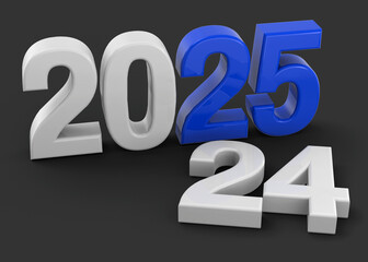Happy New Year - 3D Render