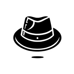 Classic Fedora Hat Icon 