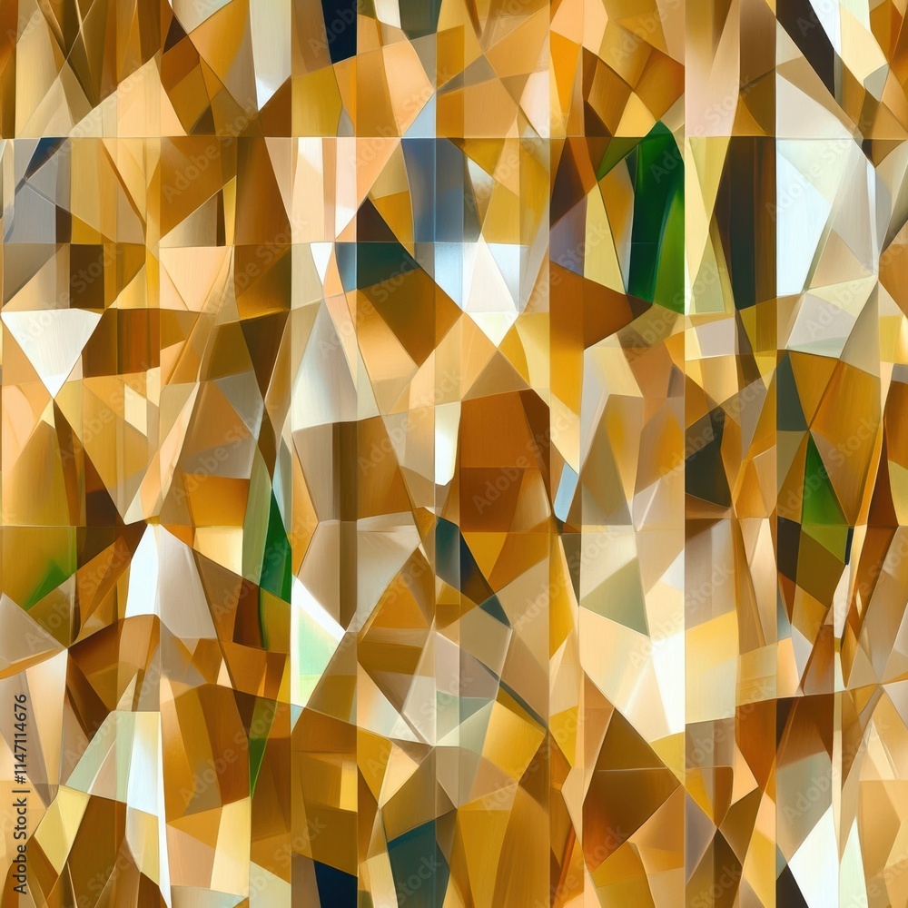 Aufkleber intricate patterns of abstract rauchtopaz and smoky quartz gems shimmer in brilliance