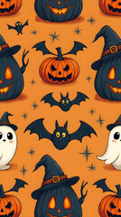 Spooky Halloween Pattern
