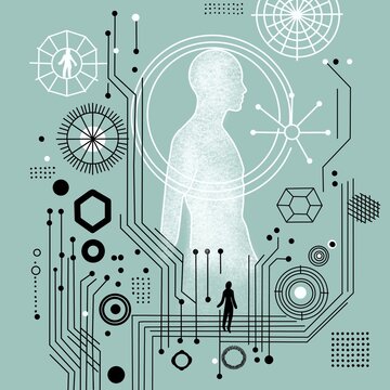 cybernetics, artificial intelligence, man and technology