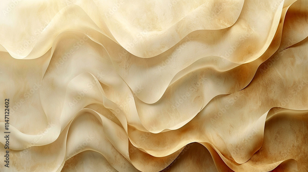 Poster layers of soft texture create a warm and inviting atmosphere