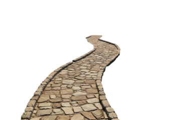 a hill path png, hill path on transparent background, hill path made of stone and clay
