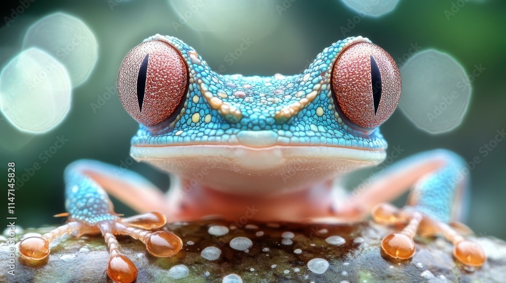 Poster insect close-up tiny creatures abstract image one main object high quality very detailed