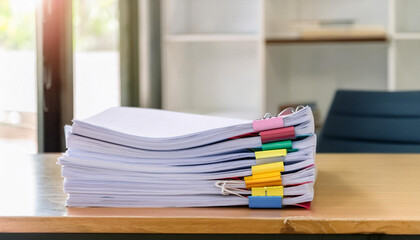 Close-Up of Meeting Agendas and Planning Documents