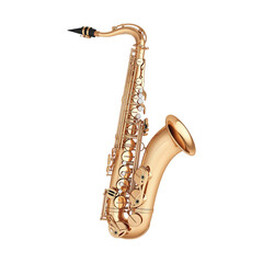 saxophone isolated on white