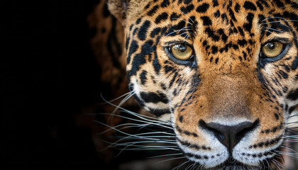 Obraz premium Close-Up of a Jaguar