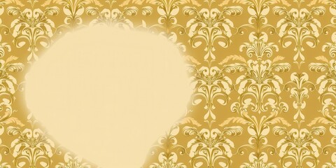 Delicate floral pattern on luxurious cream background, chic, elegant, background