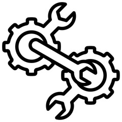 Technical Problems Outline Icon
