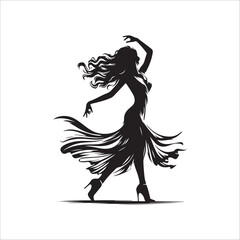 Dancing Girls vector