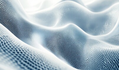 Abstract wavy gray digital surface.