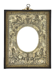 Wenzel Jamnitzer Renaissance Silver Relief Mounted as Mirror Frame