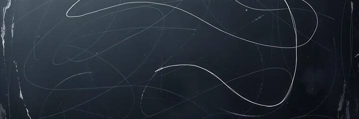 Obraz premium Marbled textured black chalkboard background, space, design, copy space