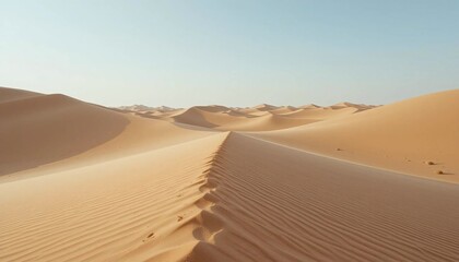 sand dunes in the sahara