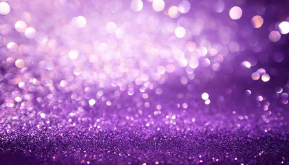 Purple glitter lights background. defocused; abstract shine and glittering beauty
