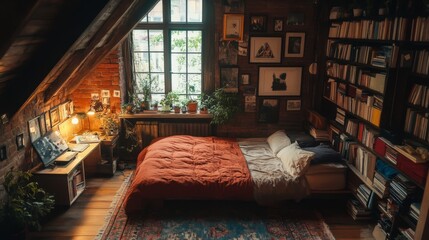 Cozy Attic Bedroom