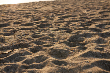 夕方の明石の海の風景