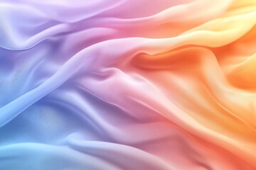 Obraz premium Pastel rainbow fabric texture background.
