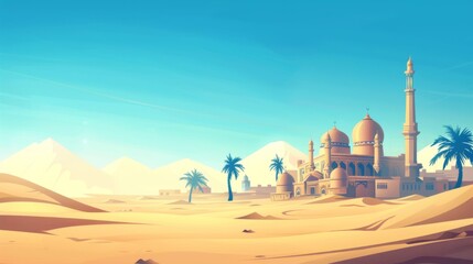 Agrabah is famous for its bustling bazaar, where merchants sell spices, textiles, and exotic treasures from far-off lands