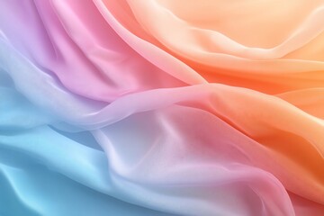 Obraz premium Pastel ombre fabric texture background. (1)
