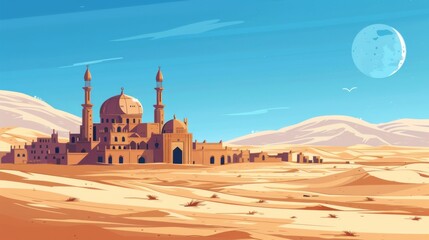 Agrabah is famous for its bustling bazaar, where merchants sell spices, textiles, and exotic treasures from far-off lands