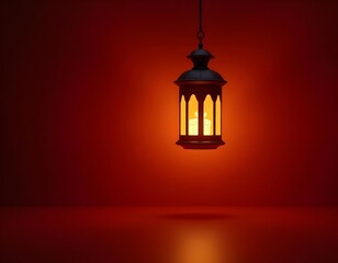 lantern in the dark