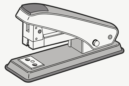 recommend clip art: stapler office equipment object
                    