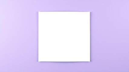 purple textured edges horizontal banner frame with white square design with violet colorful sides...