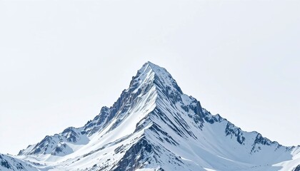 Fototapeta premium snow covered mountain