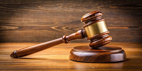 wooden gavel on background, gavel, sound block, wooden gavel, soundproofing