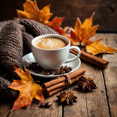 Autumn Coffee Aesthetic
