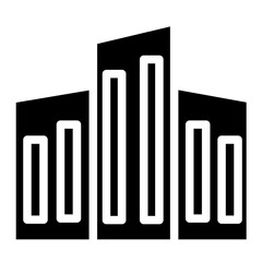 Business City Office Glyph Icon