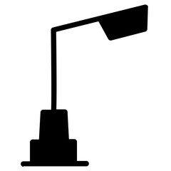 City Light Road Glyph Icon