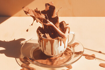 art chocolate milk image