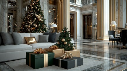 Cozy Christmas Living Room Decor