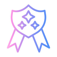 star Line Gradient Icon
