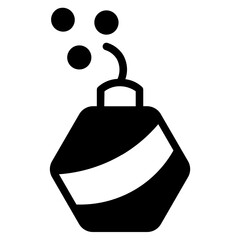 Fireworks Festival Party Glyph Icon