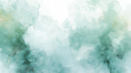 Abstract marble pastel mint blue white gold color paint background. Acrylic texture with marble pattern
