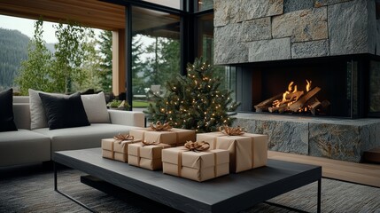 Cozy Christmas Living Room Ideas