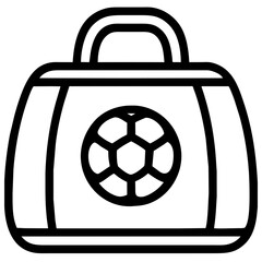 Football Bag Icon