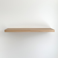 Floating Walnut Shelf System with Sleek Brass Brackets - Contemporary Home Accent