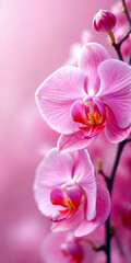 Concept photo of orchids with space for text
